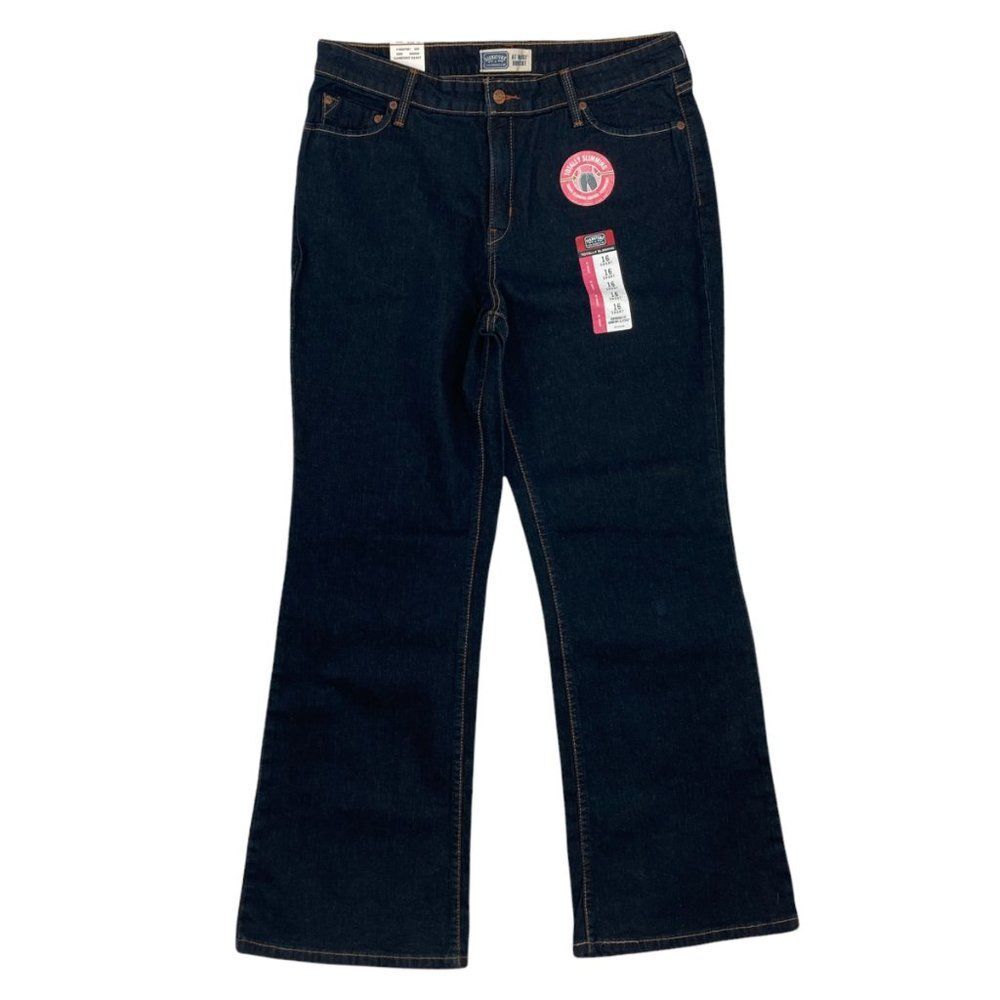 New Signature by Levi Strauss Totally Slimming Bootcut Jeans - 16 Short NWT
